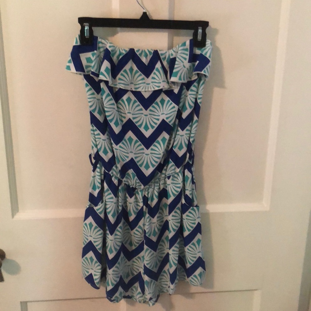 Strapless Romper